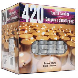 대용량 티라이트 420개 양키캔들 양초 이벤트초 이벤트티라이트