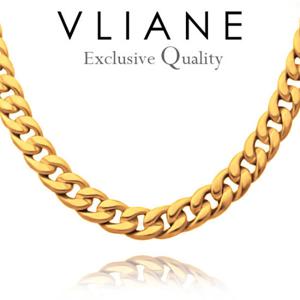 [브리앙] 18K 볼륨 커브체인 목걸이 (금목걸이,여자선물,주얼리)