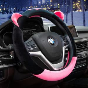 겨울 몽캣 핸들커버 차량용품