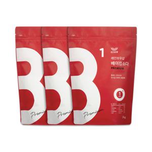 [레인보우샵]베이킹소다 프리미엄 2kgx3