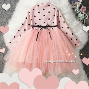 [로라네]여아 핑크 도트원피스