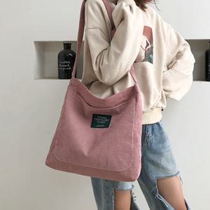 플로레스 마틴 코듀로이 에코백 FC1041N01