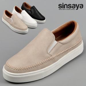 [신사야]신사야 라운딩 스티치 인기 남성슬립온 SSY722