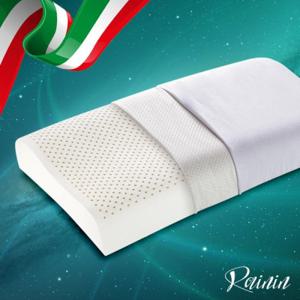 [레이닌][UMB]이탈리아 레이닌 웨이브 메모리폼 굴곡형 베개