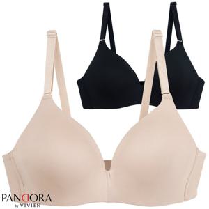 판도라by비비안 3D 입체몰드 노와이어 브라 ABC컵 pbr7101