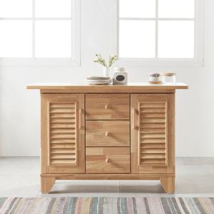 나무뜰 몬테 원목 1200 홈바 아일랜드 식탁 FMF150C (착불)