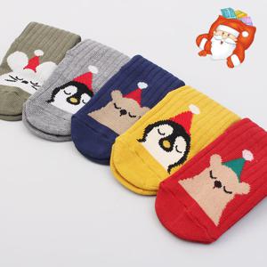 키즈노리] 윈터랜드 5족 크리스마스 산타양말/유아/아동/선물