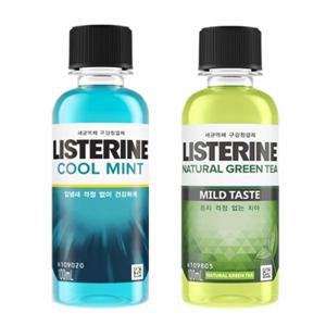 리스테린 쿨민트 그린티마일드 가글 구강청결제 100ml