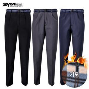 심비오즈 남성 겨울 아웃도어 작업 기본 기모등산바지