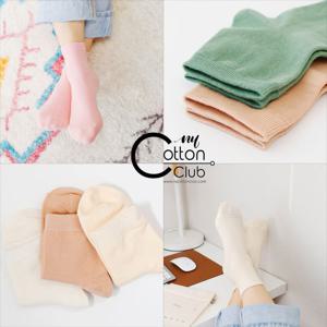 [NY코튼클럽] 여성 무지 단목 양말 5011 10족 무료배송