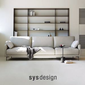 [11.24-30 GS블랙위크세일][시스디자인] 킨 천연면피가죽 4인 소파