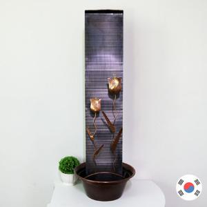 튤립 폭포수 중형 동공예 실내분수대 HFM-502