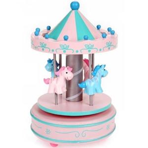 아트박스/추카추카넷 뮤지컬 회전 목마 오르골(핑크)