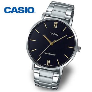 [정품] CASIO 카시오 남성 메탈 손목시계 MTP-VT01D-1B