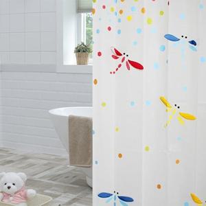 윈테리어 입체 방수 샤워커튼 (180cmX180cm) 드레곤플라이