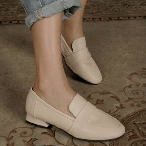프리플라 19B501 cream loafer