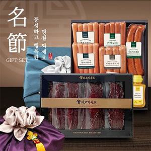 [한우와 한돈으로 만든]정통독일식 수제햄선물세트 4호