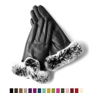 [걸스나인]하트 렉스털 여성 가죽장갑 16colors