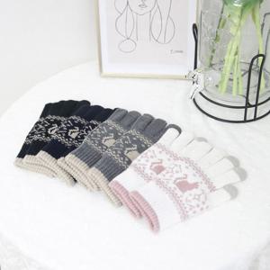 [버키쉬] GL2997 냥이기모장갑