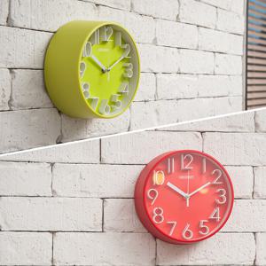 오리엔트 OT763 무소음 프로젝트 인덱스 인테리어벽시계 2종 택1