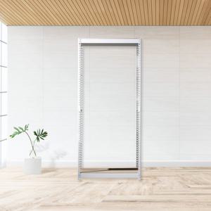 스피드랙 W1200XD400XH1800 2단 무볼트 조립식앵글선반