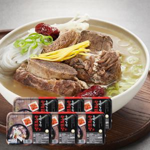 [국제식품]부산맛집 초원농원 왕갈비탕 1kgx6팩, 총 6kg
