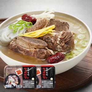 [국제식품]부산맛집 초원농원 왕갈비탕 1kgx2팩, 총 2kg