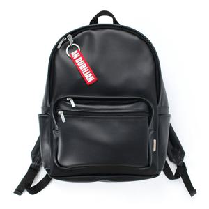 버빌리안 레더 백팩 BLACK