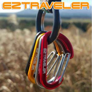 미니 와이어비너 4cm 3개세트 카라비너