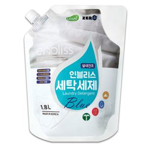 [체험특가]인블리스 일반드럼 겸용 세탁세제 블루 1.8L 리필 (출고가 6,900원)