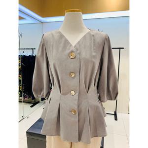 [케네스레이디]슬림랩블라우스 EWBLJI07