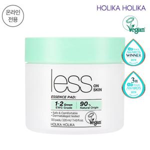 [홀리카홀리카] 레스온스킨 에센스 패드 대용량 120매