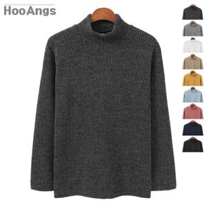 [후앙스] 라떼 데일리 골지포인트 반목폴라 니트 DMPT2057