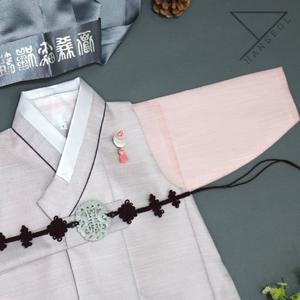 한설한복 H.5608 럭스 그레이 남아 쾌자한복