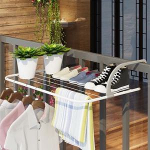 [갓샵 아이디어 창틀건조대 대형] 원룸창문 미니간이걸이