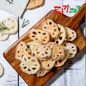 속초 중앙시장 명물 티각태각 연근부각 60g