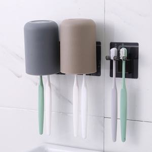 갓샵 거꾸로 양치컵 칫솔꽂이 3color [흡착 칫솔 걸이 거치대]