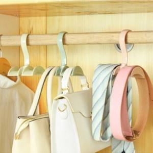 갓샵 파스텔톤 4color 다용도 이중 가방걸이 가방정리