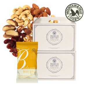 [산과들에]프리미엄견과류 원데이발란스골드 30봉+30봉 선물세트