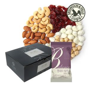 [산과들에] 요거트견과류 원데이 발란스퍼플 50봉 선물세트