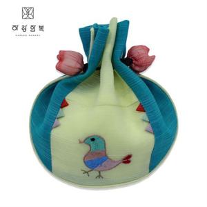 [하랑한복]복주머니 럭키랑-파랑