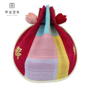 [하랑한복]복주머니 복이랑-빨강