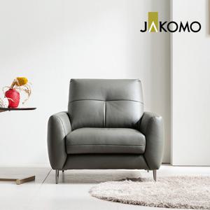 [자코모] 멜랑 1인 이태리 천연면피 소가죽 소파
