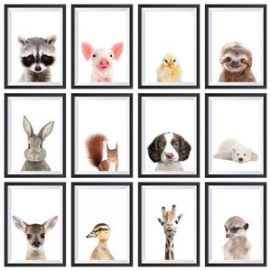 아이방 동물포스터 시리즈 94종 A4사이즈