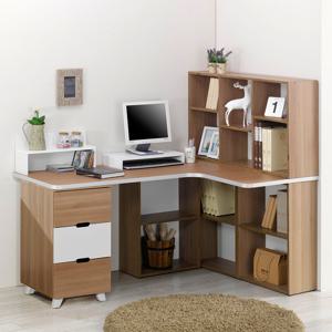 셀레스타 알파 코너책상 3단서랍형