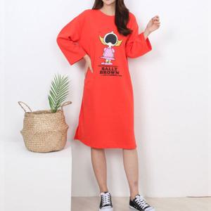 임산부 셀리원피스 여성의류 롱 캐주얼 임부