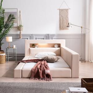 비플렛 LED 저상형 침대 프레임 SS YSBP1901