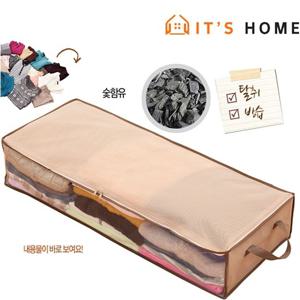 아이디어쇼 숯 투명 의류보관함 탈취 방습 제습 죽탄시트(중형)