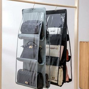 부직포 다용도 가방걸이 수납걸이 가방보관함 정리함