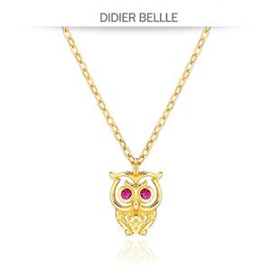 디디에벨라 순금 멋진 부엉이 목걸이 3.75g
